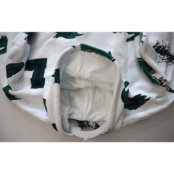 Lacoste SF9215-51-001 Women's Sz 36 US 4/S White Oversized Fleece Hoodie - Picture 12 of 13